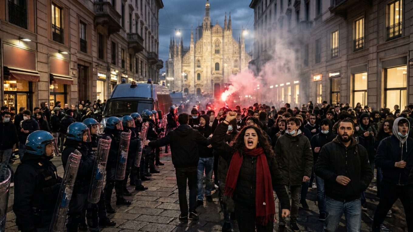 Tafferugli Milano